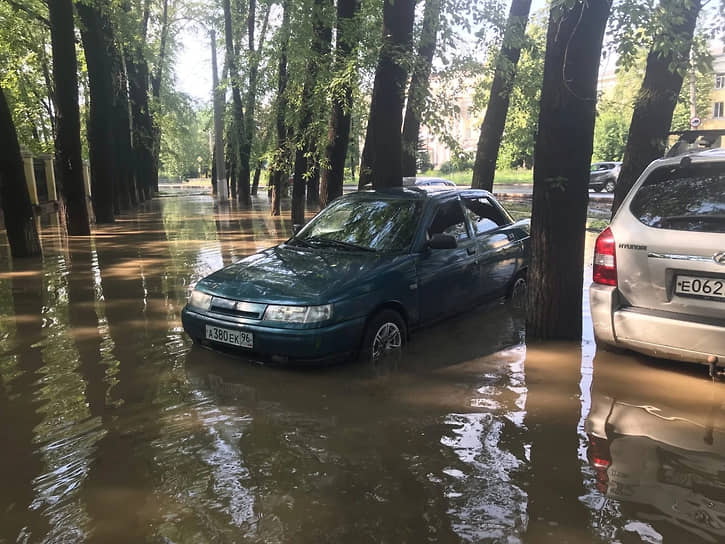 Последствия урагана в Нижнем Тагиле

