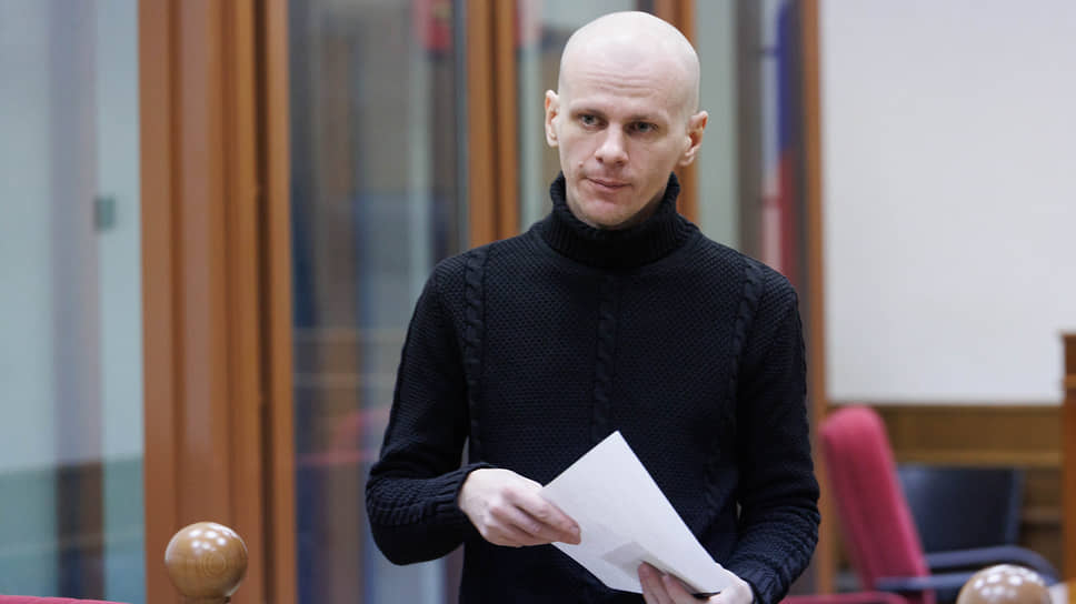 Роман Рогозин в зале Свердловского областного суда
