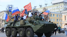 По Екатеринбургу проехала колонна военных машин в честь дня рождения Путина
