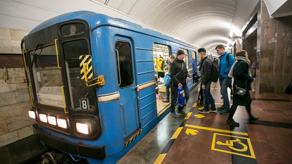 Пассажиропоток в метро Екатеринбурга в январе вырос на 13% – Коммерсантъ  Екатеринбург