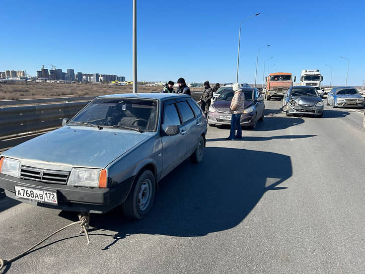 В ДТП на 36-ом км окружной дороги Тюмени пострадали трое детей