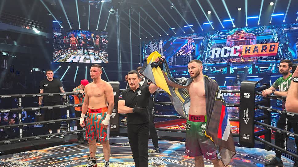 Андрея Саратова объявили победителем главного боя и чемпионом RCC Hard