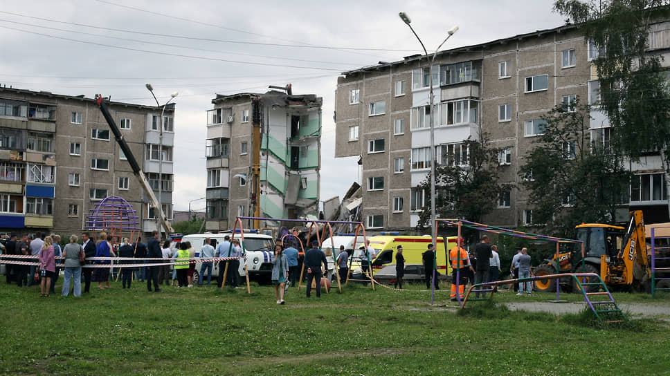 Обрушение дома в Нижнем Тагиле 1 августа