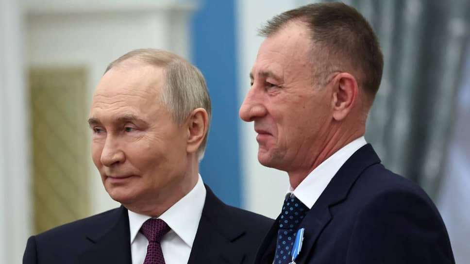 Владимир Путин и Сергей Мелентьев