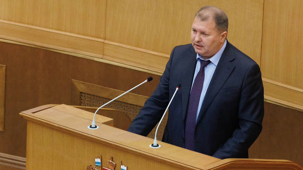 Министр финансов Свердловской области Александр Старков