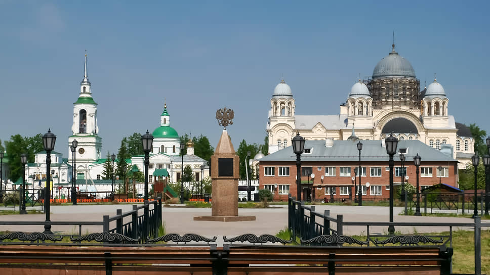 Центральная площадь Верхотурья