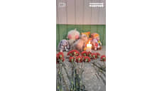 В Ревде на месте ДТП, где погибли две девочки, появился стихийный мемориал