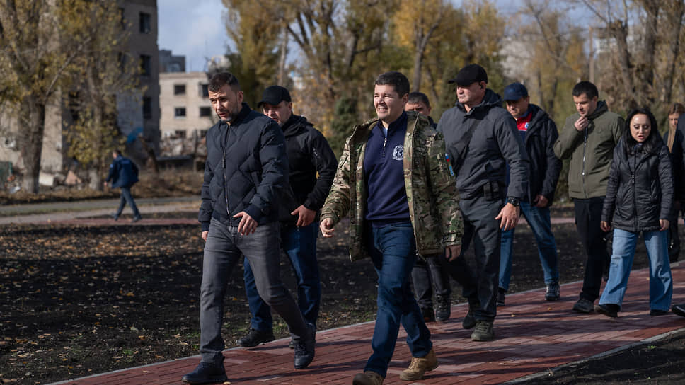 Денис Пушилин и Дмитрий Артюхов