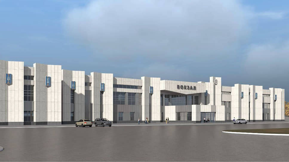 Проект вокзала в Сургуте