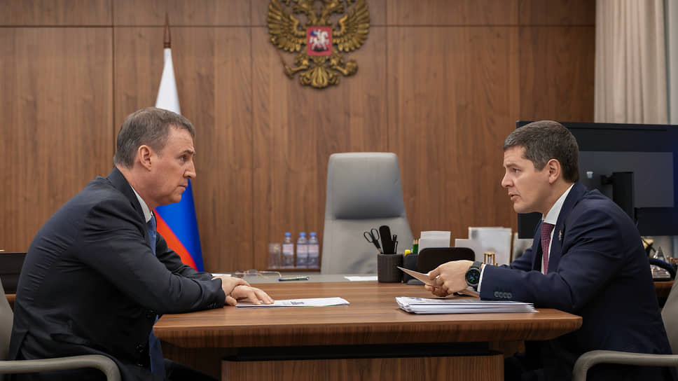 Дмитрий Патрушев и Дмитрий Артюхов