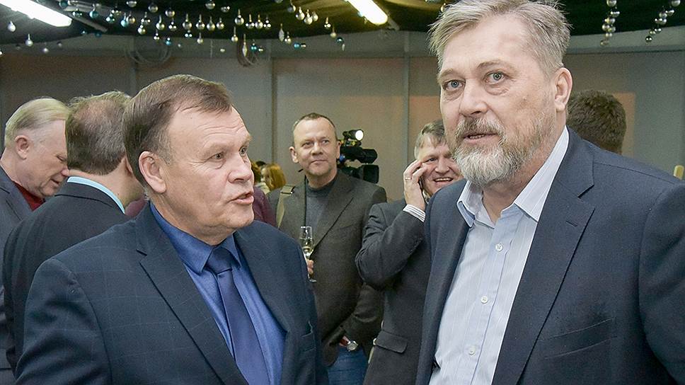 Управляющий «ЛСР. Недвижимость – Урал», депутат гордумы Екатеринбурга Владимир Крицкий и гендиректор «Студии 41» Владимир Злоказов