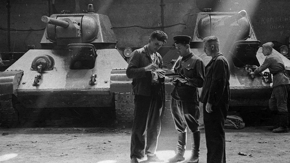 Сборочный цех. 1942 год.
