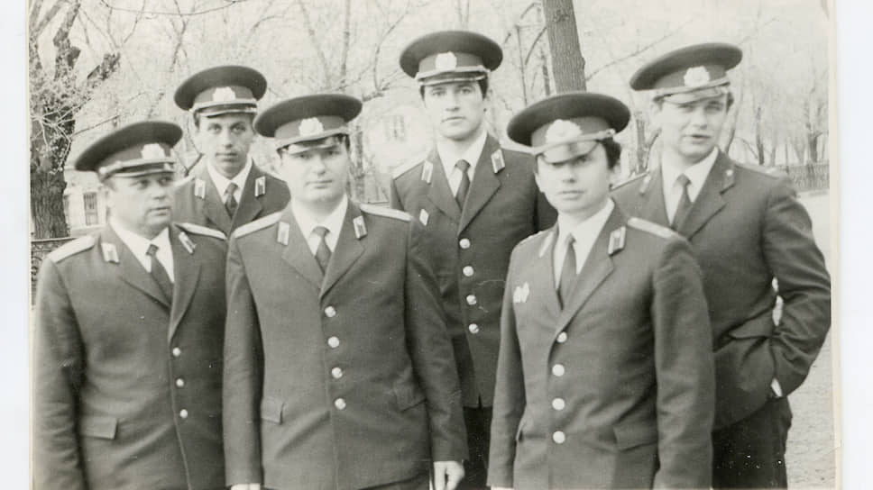 Отделение следователей, 1982 год
