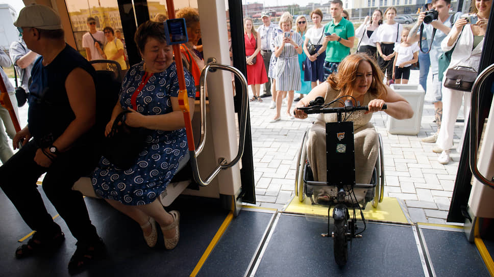 Первый трамвай запустили в среду, 31 августа
