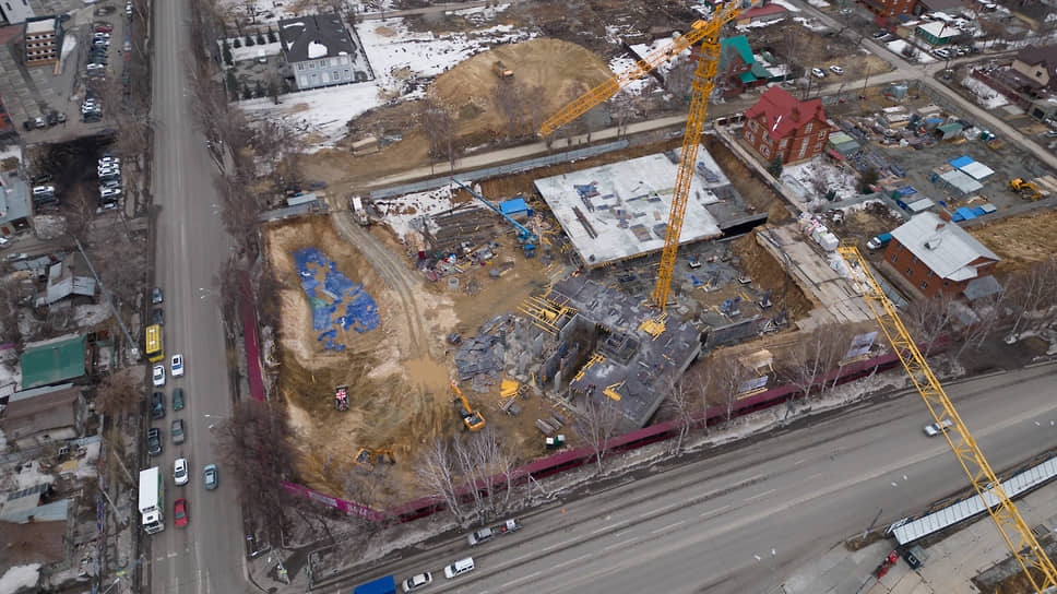 Ход строительства на площадке застройщика Baza Development