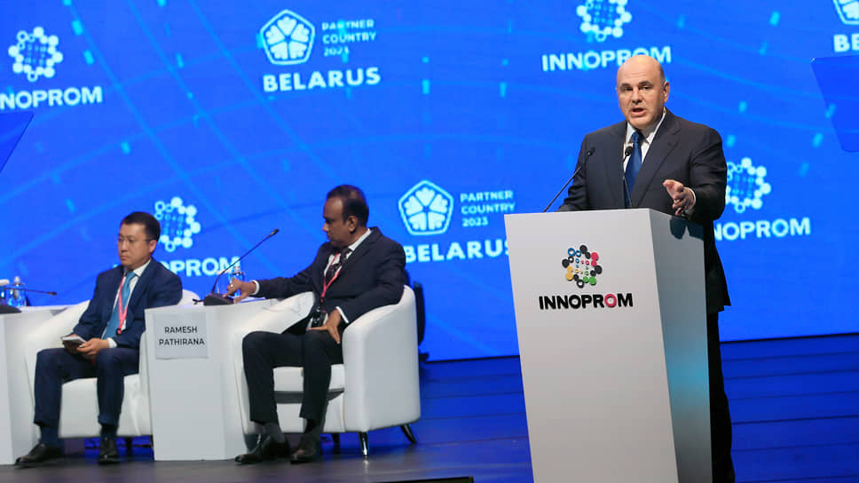 Председатель правительства России Михаил Мишустин традиционный гость на "Иннопроме"