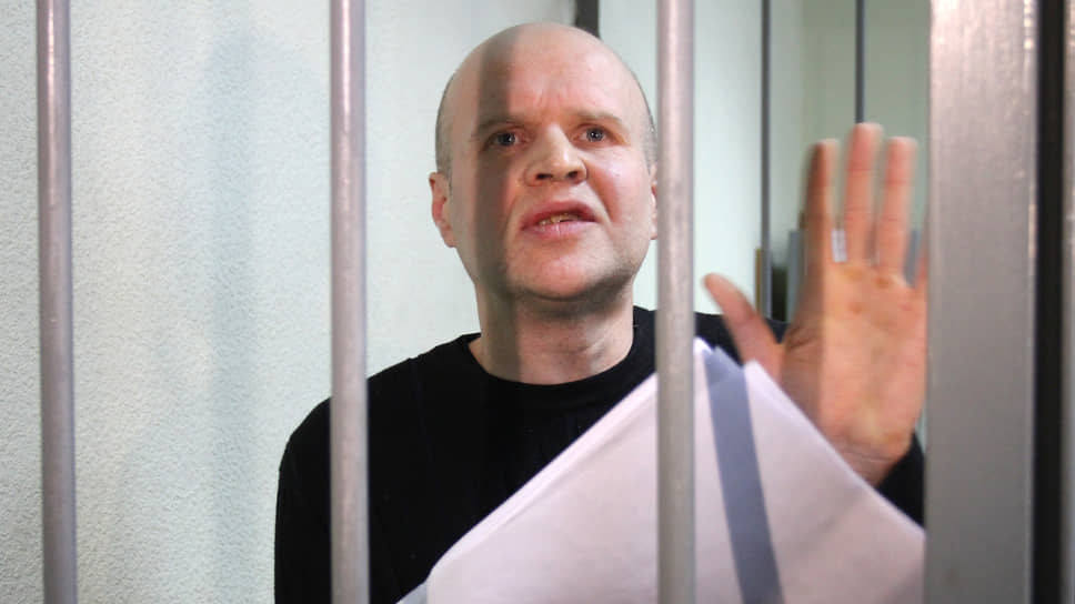 Павел Федулев во время суда