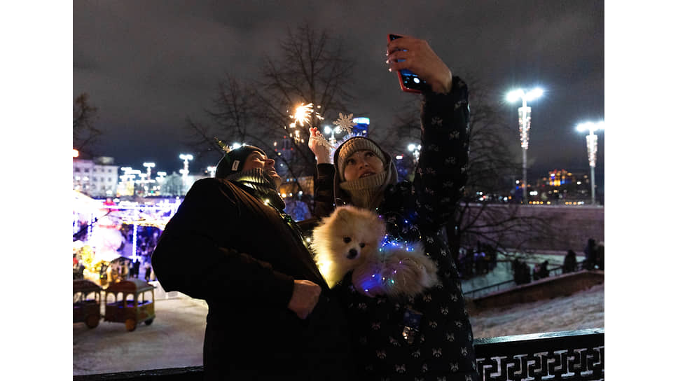 Празднование Нового года в Екатеринбурге