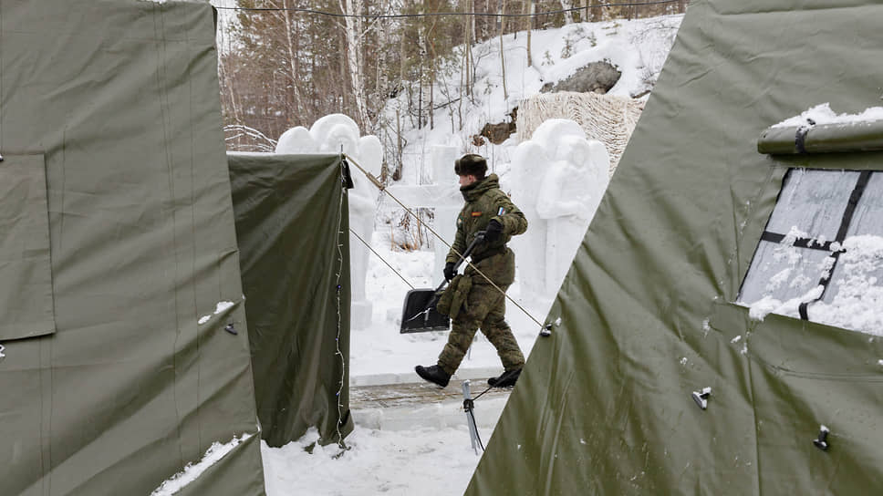 рещенские купания военнослужащих Центрального военного округа в Свердловской области