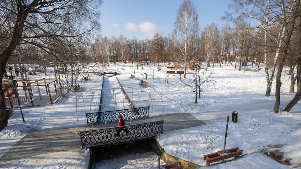 Исторический сквер в городе Березовский