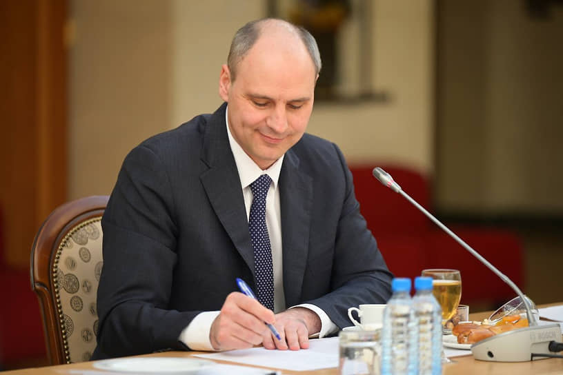 Врио губернатора Свердловской области Денис Паслер 