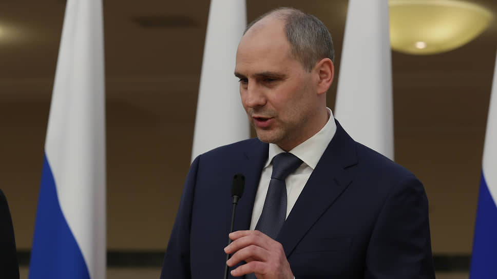 Врио губернатора Свердловской области Денис Паслер
