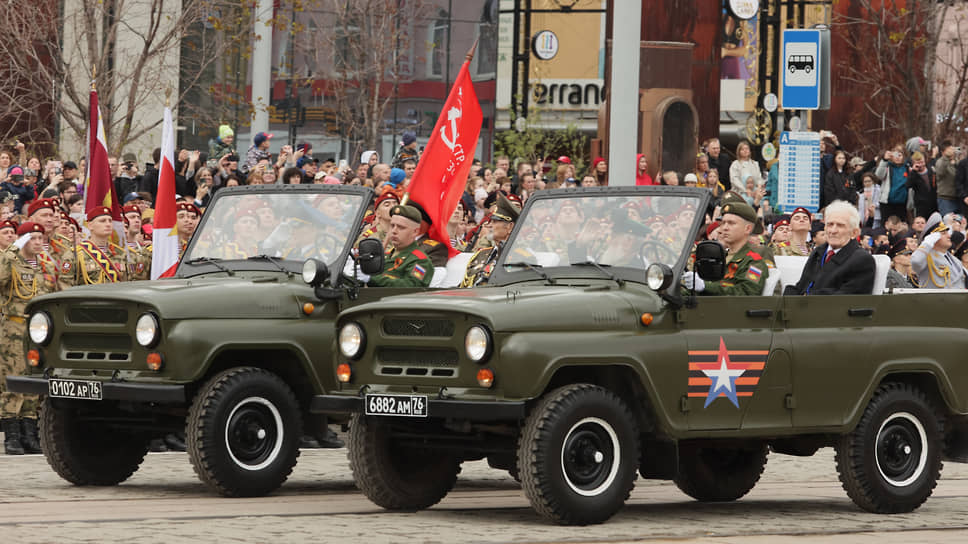 Парад Победы в Екатеринбурге. Ветераны