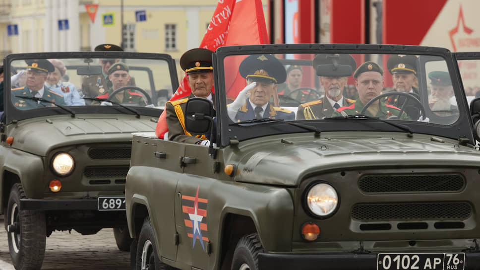 Парад Победы в Екатеринбурге. Ветераны