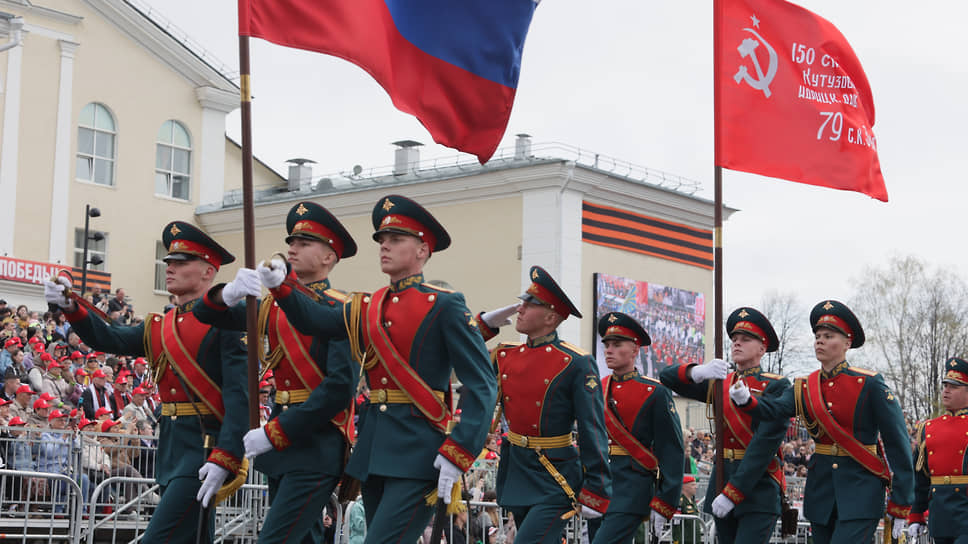 Военный парад в Верхней Пышме  