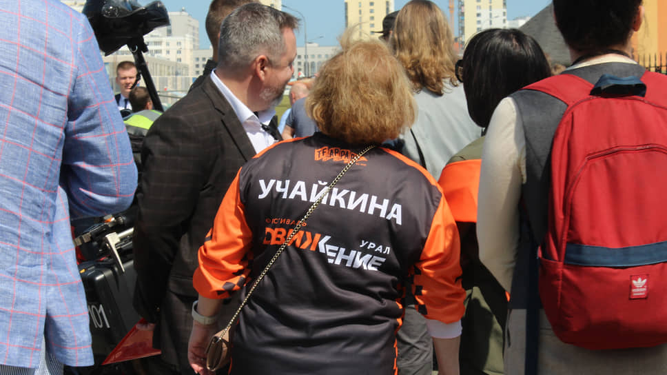 Министр культуры Свердловской области Светлана Учайкина перед началом церемонии открытия фестиваля
