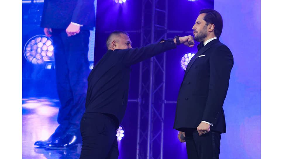 Боксер Костя Цзю и шоумен Александр Ревва