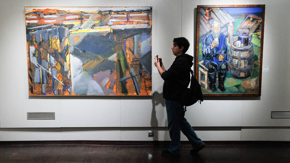 Выставка произведений первого вице-президента Российской академии художеств, Народного художника РФ Виктора Калинина «Отсветы»