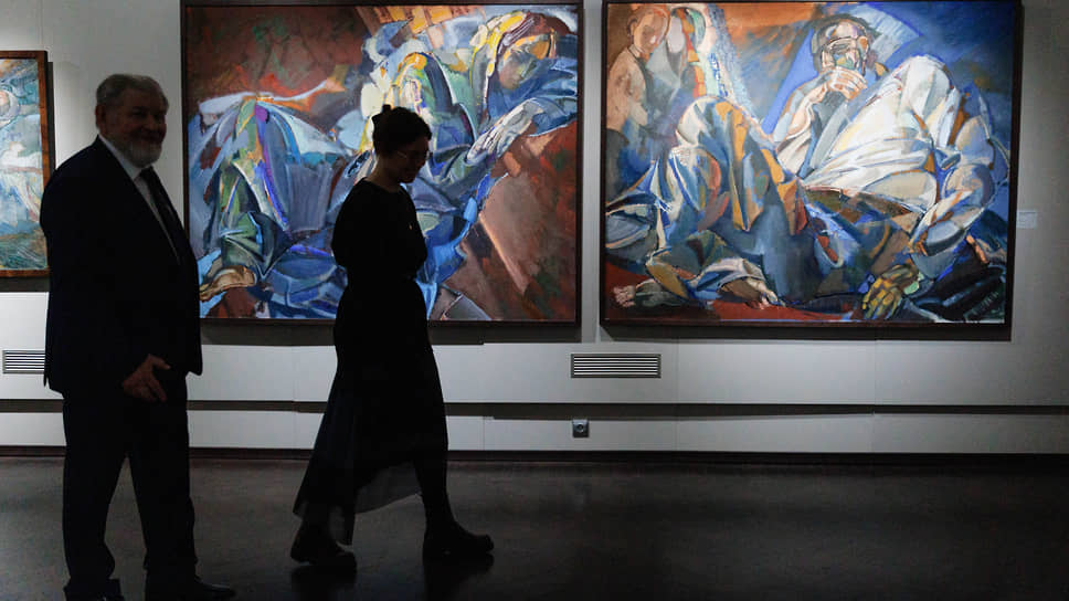 Выставка произведений первого вице-президента Российской академии художеств, Народного художника РФ Виктора Калинина «Отсветы»