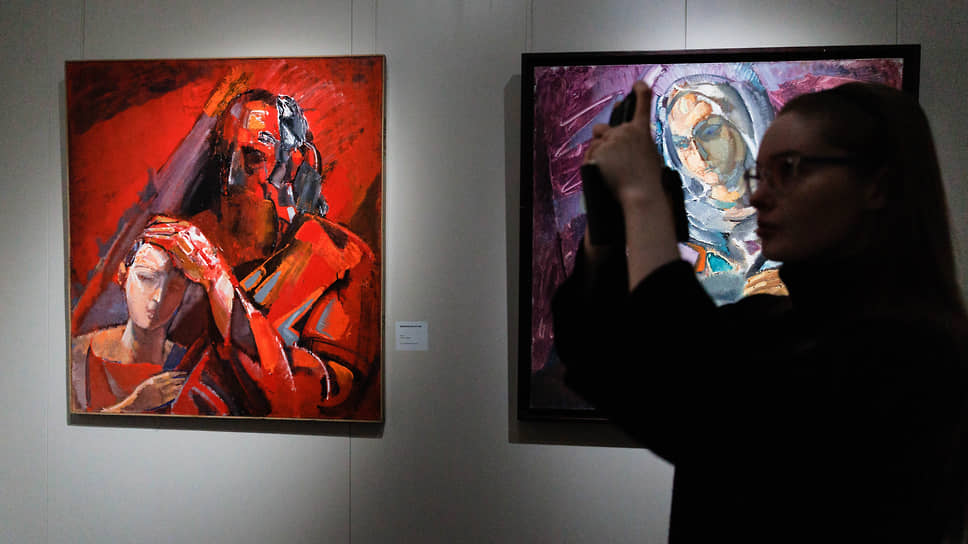 Выставка произведений первого вице-президента Российской академии художеств, Народного художника РФ Виктора Калинина «Отсветы»