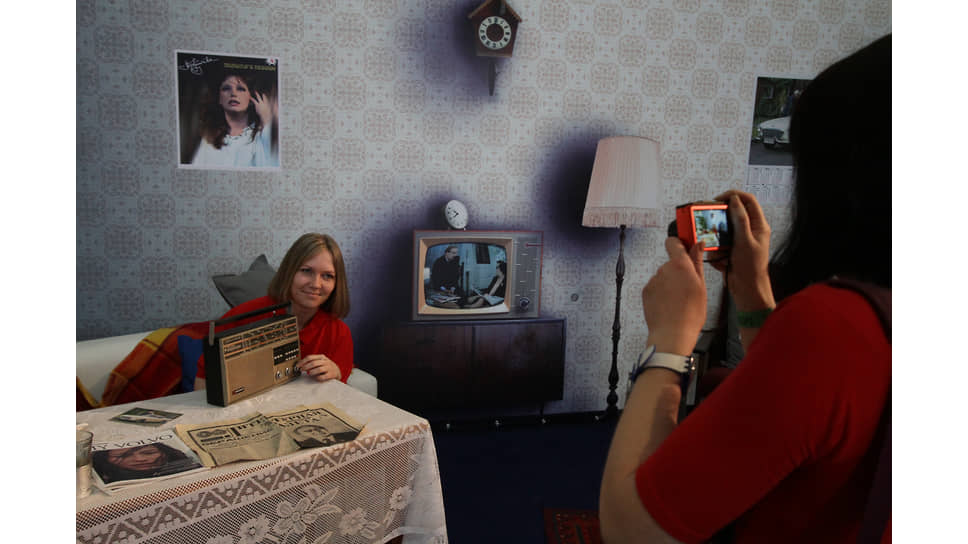 Посетитель фестиваля «Остров 90-х» во время мероприятия, 2016 г.