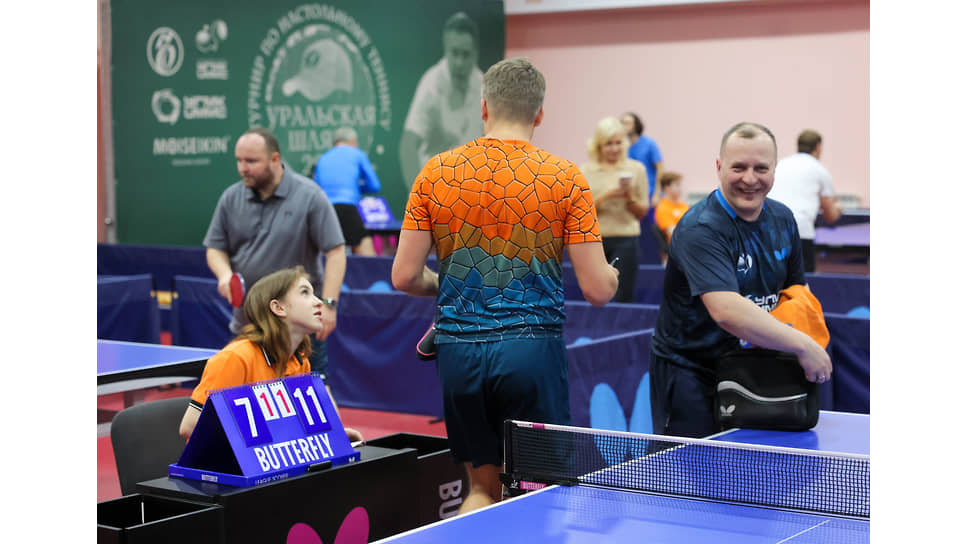 Турнир по настольному теннису &quot;Уральская шляпа&quot;, посвященный памяти директора по общим вопросам &quot;УГМК-Холдинга&quot; и бывшего главы теннисного клуба компании Владимира Белоглазова