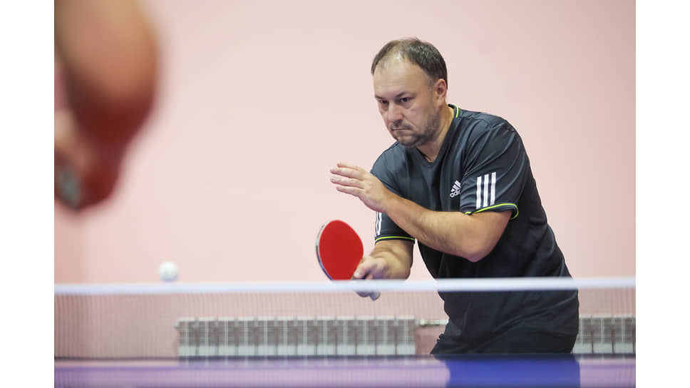 Первый вице-президент Свердловского областного Союза промышленников и предпринимателей (СОСПП) Александр Породнов во время соревнований