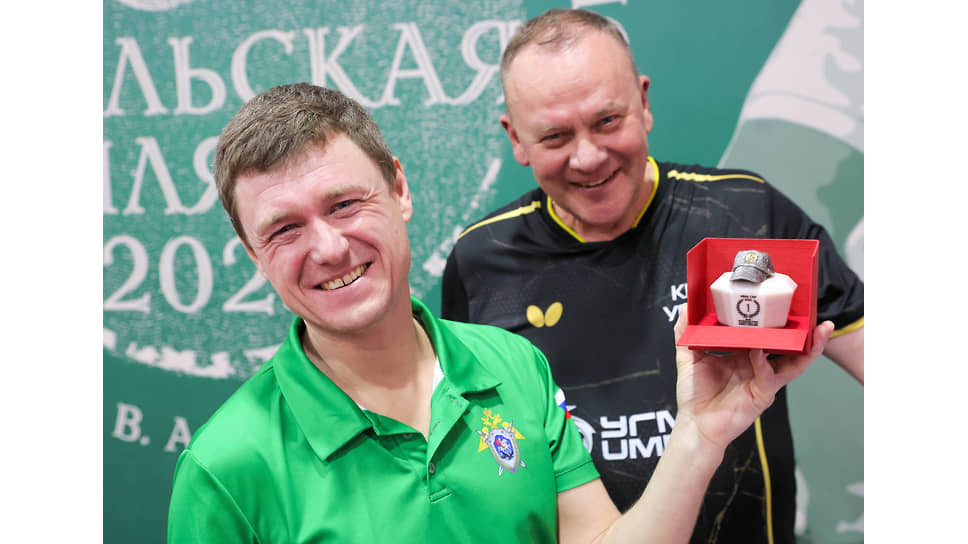 Победители турнира Алексей Шмаков и обладатель третьего призвого места Алексей Селюков