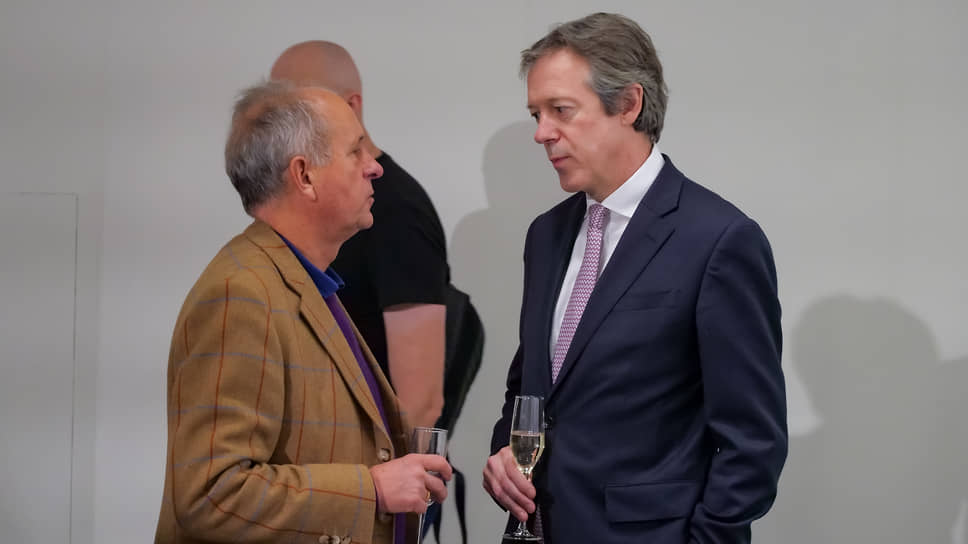 Посол Великобритании в России Найджел Кейси (справа) на юбилее Ельцин-центра