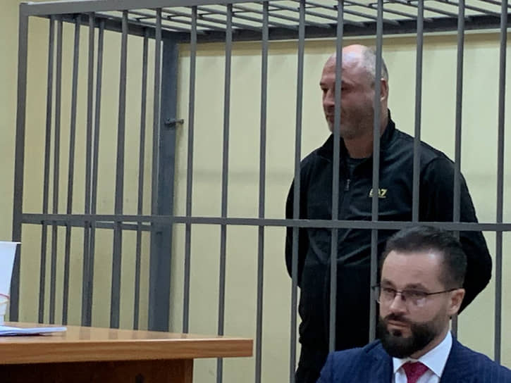 Михаил Арзамасцев в зале суда