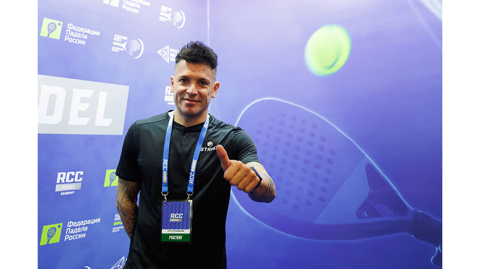 Тито Аллеманди, спортивный директор лиги RCC Padel, двукратный чемпион мира