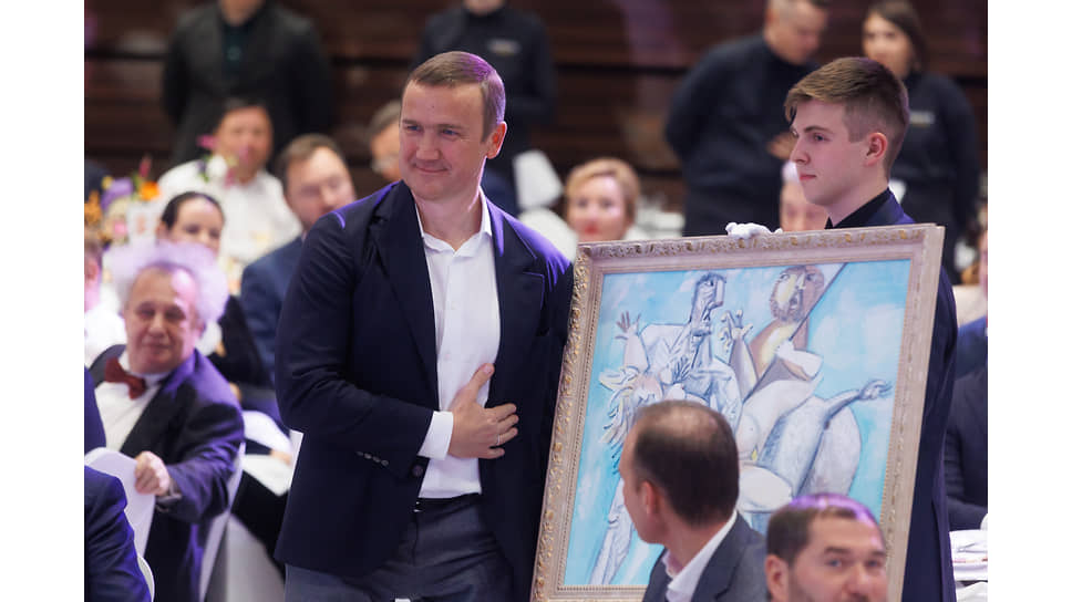 Генеральный директор PRINZIP Геннадий Черных в 2023 году приобрел за 2 млн. руб. картину Миши Брусиловского &quot;Похищение Сабинянок&quot;