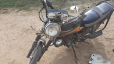 В Удмуртии несовершеннолетний водитель опрокинулся на мопеде