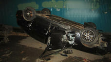 В Удмуртии в результате столкновения перевернулся автомобиль