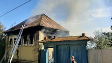 В Ижевске произошел пожар в частном доме по улице Азина