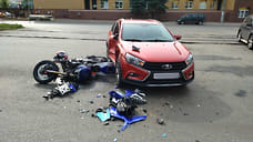 Мотоциклист в Удмуртии столкнулся с автомобилем под управлением пьяного водителя