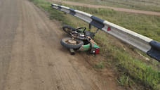 Мужчина опрокинулся на мотоцикле в Удмуртии