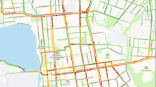 В Ижевске из-за снегопада на дорогах образовались 10-балльные пробки