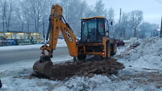 4 единицы техники устраняют последствия прорыва водопровода в Ижевске