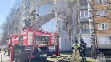 В Ижевске произошел пожар в здании клиники на улице Петрова